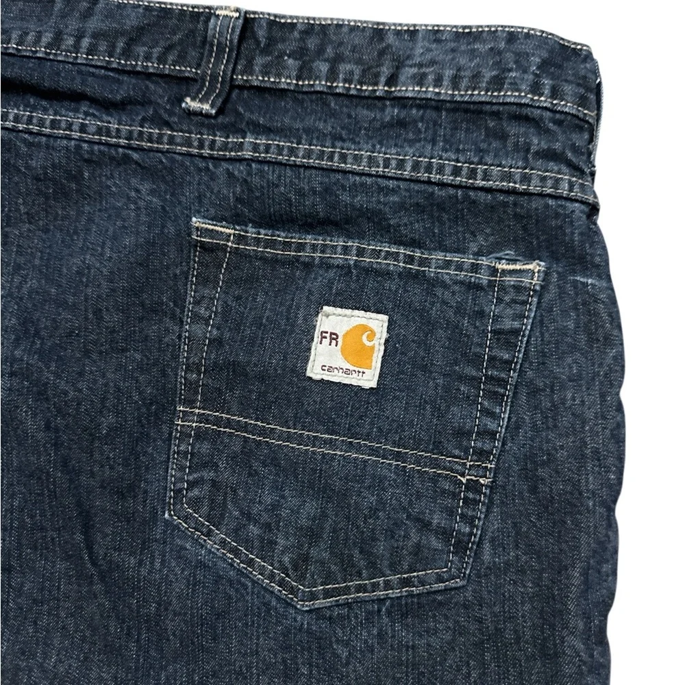 Carhart Flame Resistant‎ Jeans FR Cat 2 NFPA 2112 Men’s Size 52x32 Denim 280-83